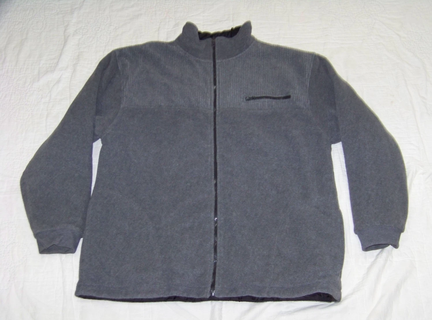 Men's Highland Outfitters Zip Front Jacket - XL - Reversible