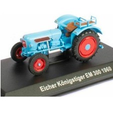 Eicher Königstiger EM 300  1:43 Landwirtschaftlicher Traktor UH Hachette Diecast