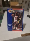 1991 Fleer MICHAEL JORDAN League Leaders Card 220 Chicago Bulls 👍