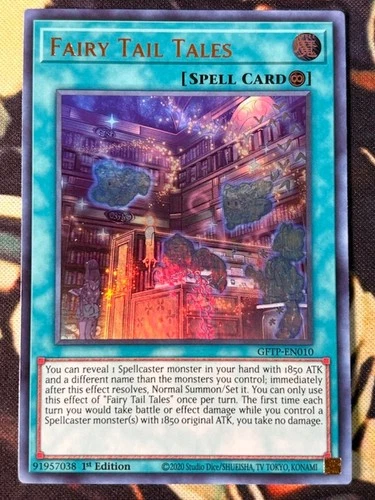 Yugioh: Fairy Tail Tales - GFTP-EN010 - Ultra Rare - 1st Edition - LP