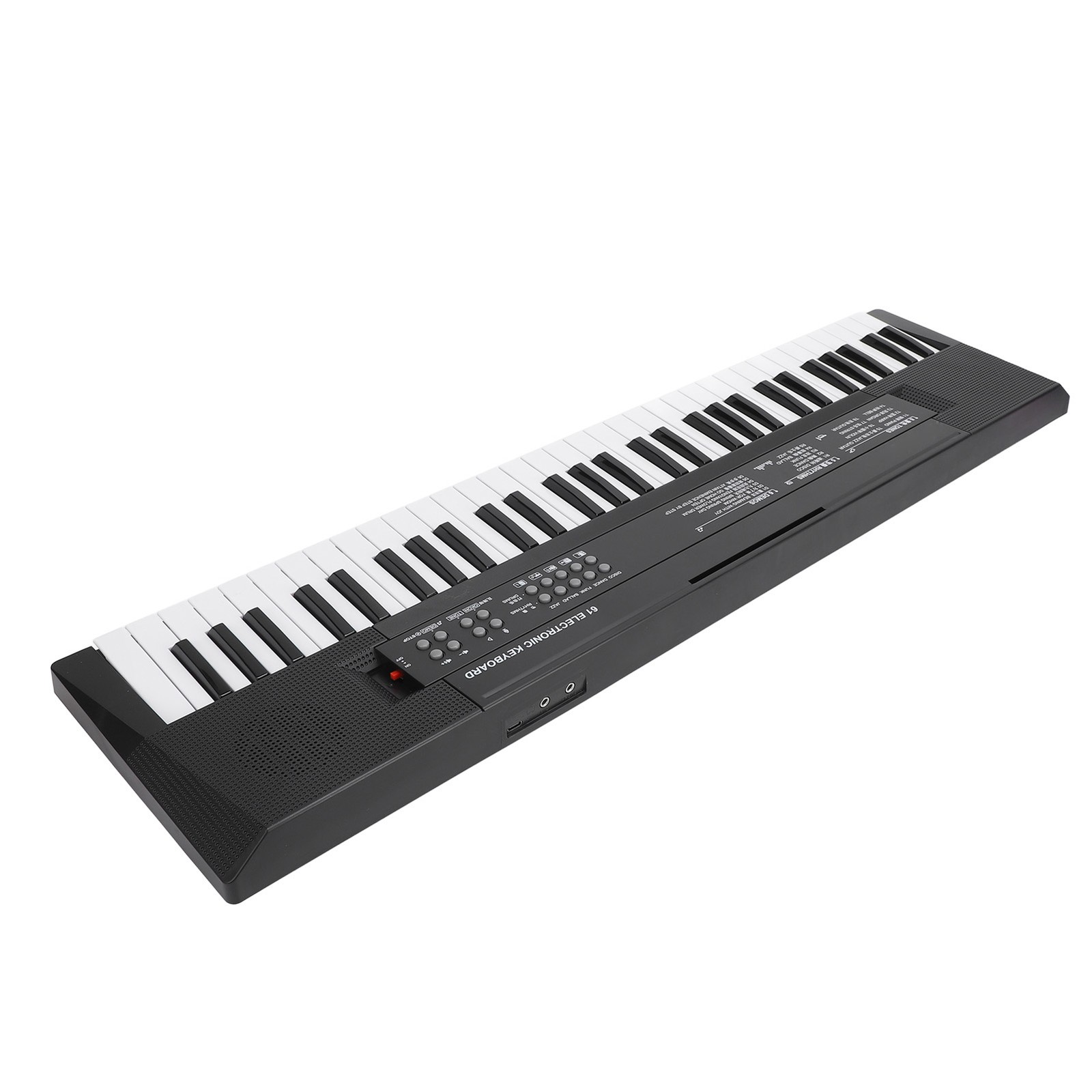 Pianoforte tastiera 61 tasti tastiera plastica liscia pianoforte elettrico compatto foto 4