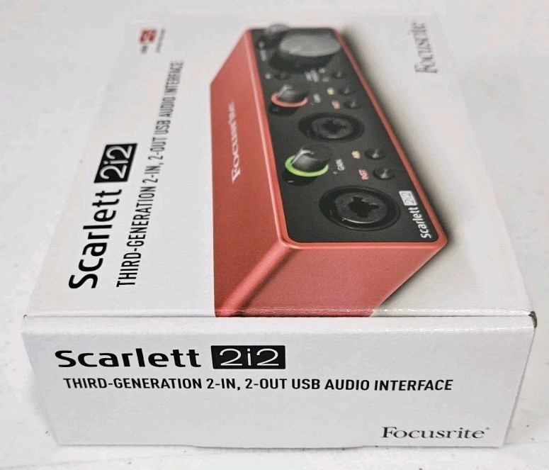 Focusrite Scarlett 2i2 3rd Gen 2イン Scarlett 2i2 [3rd Gen] | Focusrite