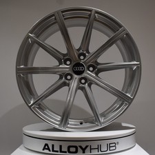 GENUINE AUDI RS4 8W 10 SPOKE 19" INCH SILVER ALLOY WHEEL X1 8W0601025CH