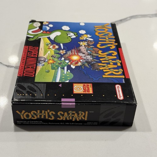 Yoshi's Safari (SNES, 1993) Auténtico Completo Manual CIB PROBADO ENVÍO RÁPIDO - Imagen 6 de 24