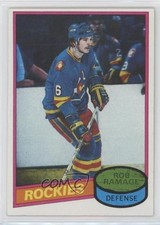 1980-81 Topps Scratched Rob Ramage #213 08zb