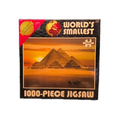 WELTKLEINSTES 1000-teiliges Puzzle - Pyramiden von Gizeh - brandneu versiegelt