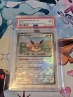 Pokemon Eevee #074 Master Ball Reverse Prismatic Evolution PSA 9 Scratched Slab