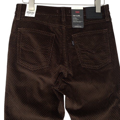 Pantalones De Mujer Levi's 726 Flare Slim De Pierna Ancha Talla W30 L32 - Imagen 3 de 13