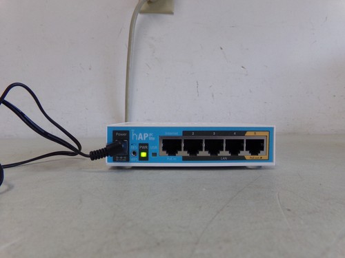 MIKROTIK ROUTER BOARD HAP AC LITE RB952U1-5AC2ND-US WITH POWER ADAPTER
