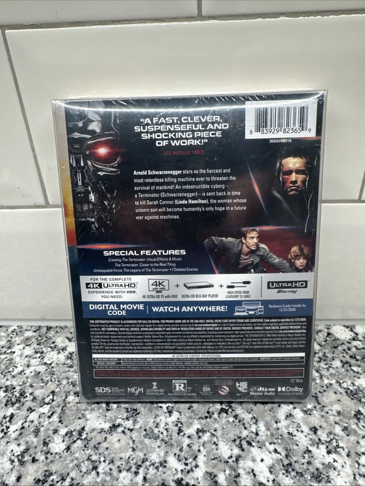 The Terminator (4K UHD•Digital, 1984) Limited Edition Steelbook - Image 2 of 2