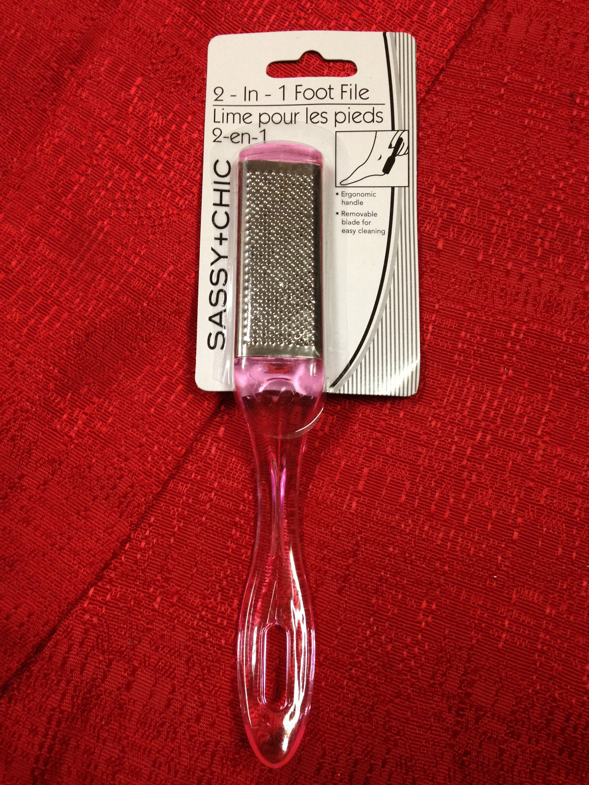 Foot Hard Skin Remover Callus Scraper Dead Rough Skin Pedicure 2 in 1