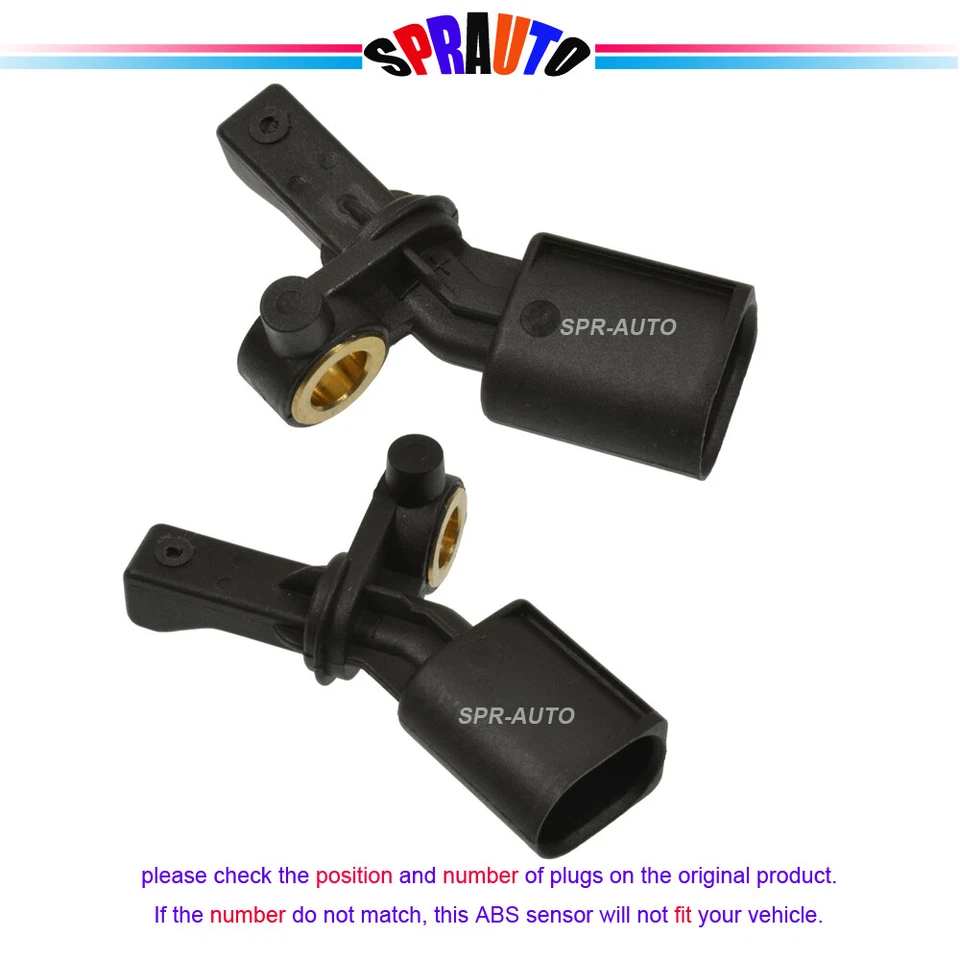 Sensor de velocidad trasero izquierdo y derecho 2ABS para VW Polo 03-21 CROSSFOX 07-11 VENTO 14-21 Foto 4 de 4