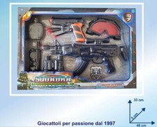 x Squadra Antiterrorismo Fucile Pistola Accessori Giocattolo Gioco Bambini sar