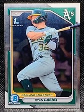 2024 Bowman #BCP-105 Chrome Prospects Ryan Lasko - Oakland Athletics