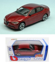 Alfa Romeo Giulia modellismo 1:43 Burago Bburago die cast metal Street Fire