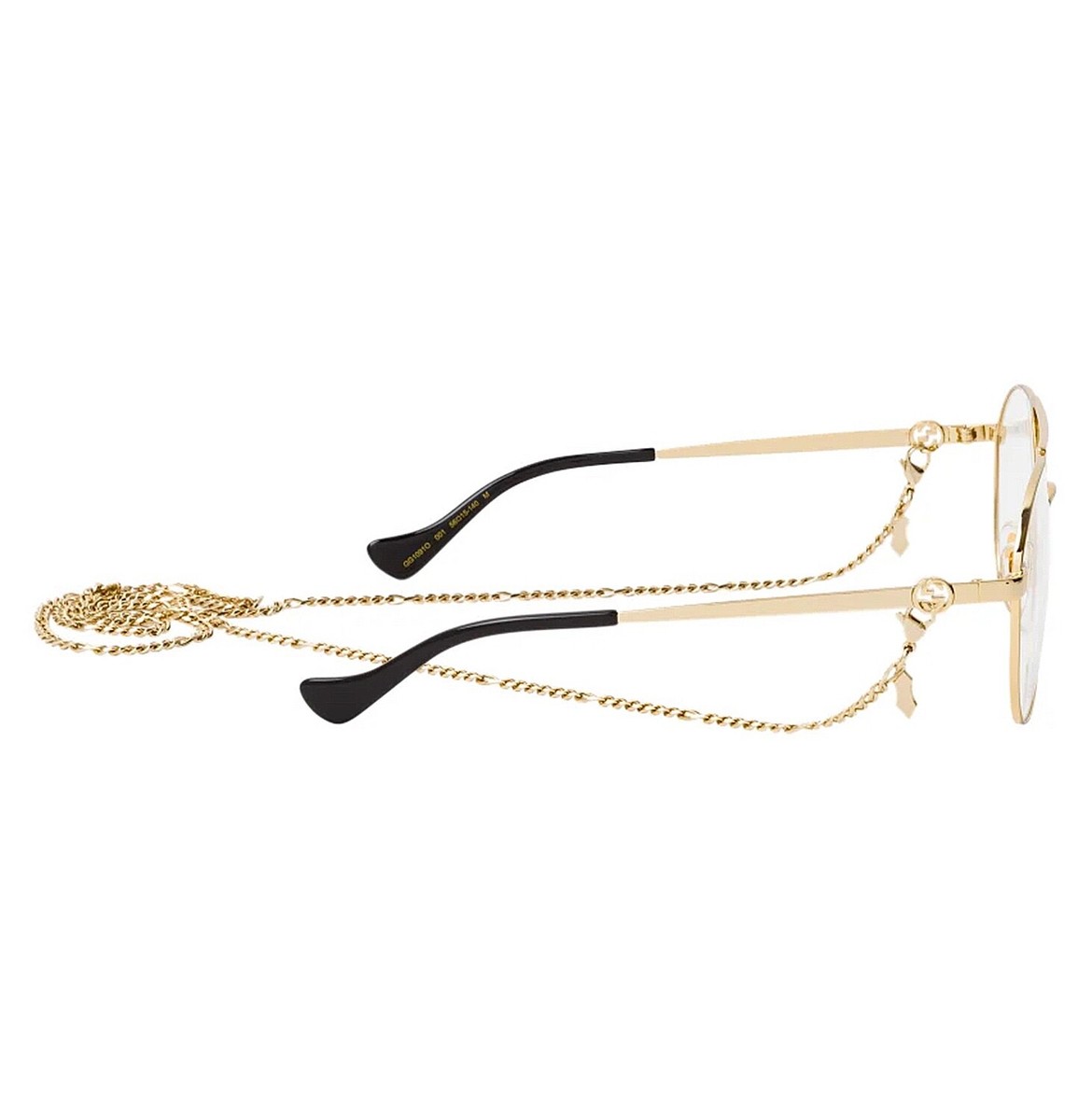 Gucci Women Eyeglasses Gold Pilot GG1091O 002 NEW AUTHENTIC $_57.JPG?set_id=880000500F main image 4