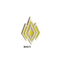 BattleStar Galactica COMMANDER Insignia Patch Set - BSG75 set of 2
