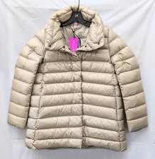 Cotes Of London The Chelsea A-frame Down Jacket, Taupe, Size S - Nwt