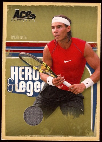 Rafael Nadal [Autograph] #65 2006 Ace Authentic Heroes & Legends card