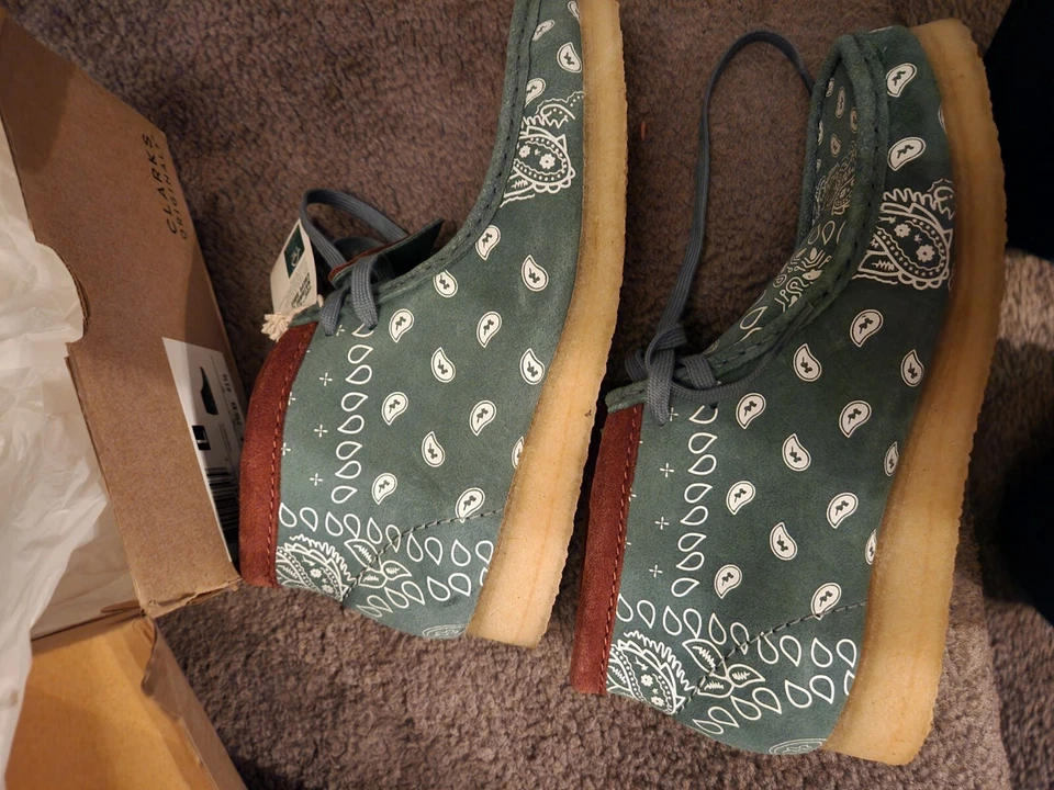 Bota Chuka Wallabee para mujer nueva en caja original Clarks talla 10 Foto 3 de 4