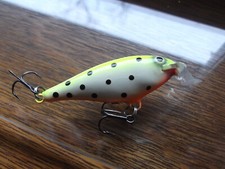 Custom Painted Rapala Shallow Shad Rap SSR-5  Lemon Squeeze