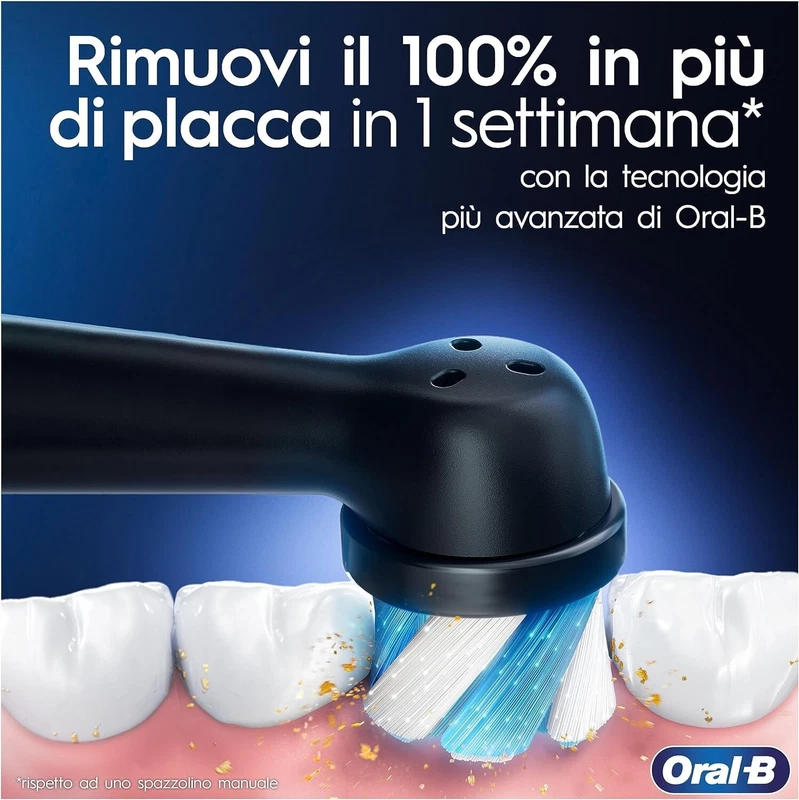 Spazzolino Elettrico ORAL-B iO Serie 3 Nero Ricaricabile 1 Testina 3 Modalità, fotografia 6 di 11