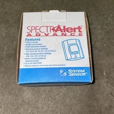 System Sensor SpectrAlert Advance SW Strobe STD CD White