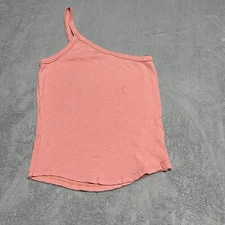 We The Free Top Womens Medium One Shoulder Tank Top Cotton Basic Essential Beach