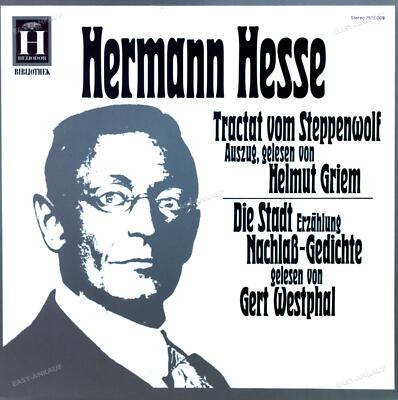 Hermann Hesse, Helmut Griem, Gert Westphal - Tractat Vom Steppenwolf LP '