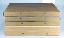 Five Tayloreel 16mm Motion Picture Steel Film Reels, 1,600-Foot Capacity - NOS