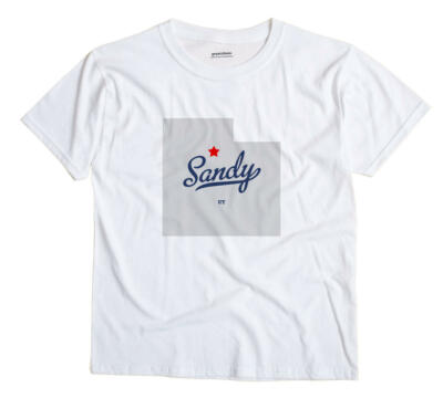 Sandy Utah UT T-Shirt MAP