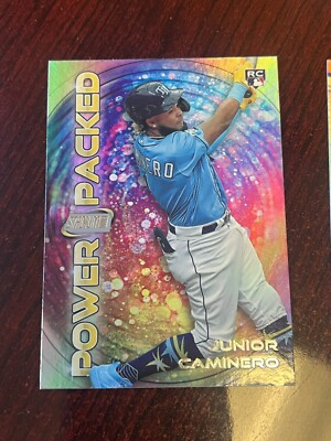 2024 Topps Stadium Club #PP-26 Junior Caminero Power Packed RC Rookie