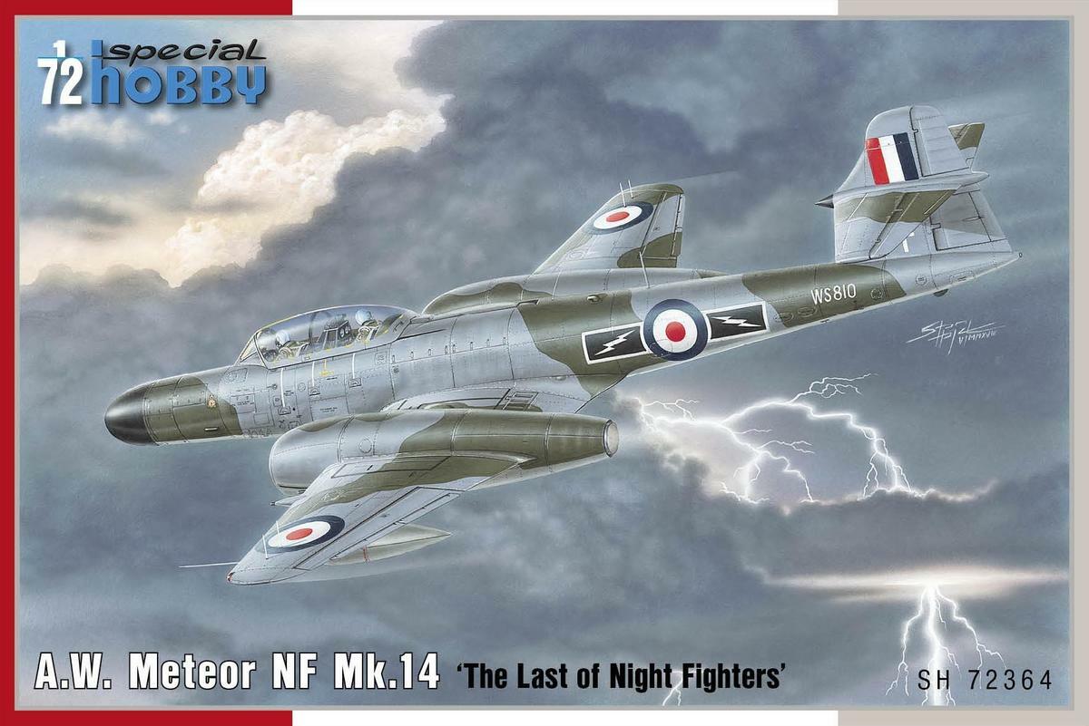 Special Hobby 100-SH72364 - 1:72 A.W. Meteor NF Mk.14 The Last Night Fighters