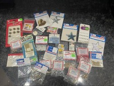 Large Lot Of Assorted Sewing/Craft Supplies Vintage