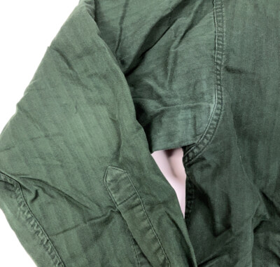 VTG Chaps Ralph Lauren Green Striped Shirt Adult Medium Crest