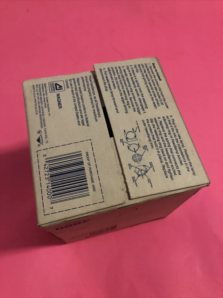 🔥🔥🔥WAGNER Sealed Beam 4000 Low Beam Headlamp Free Shipping - Image 4 of 4