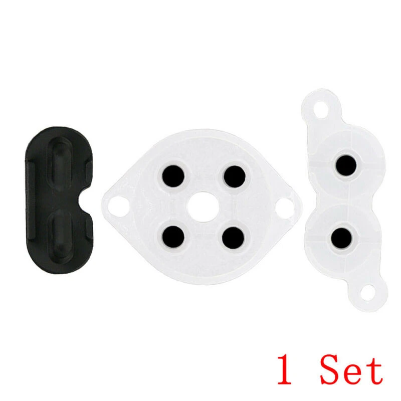 Replacement Silicon Rubber Button Pads Repair Kit For Nintendo NES Controller - Image 3 of 4
