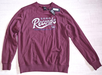 SOHO * S.O.H.O.* Pullover Sweatshirt BORDEAUXton * Gr. M _(e)