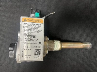 Genuine OEM Rheem Richmond White Rodgers Water Heater Natural Gas Valve AP14270C