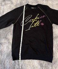 New Authentic Cookies Intl. International Original Logo Black Sweatshirt Purple