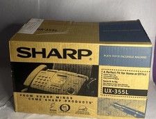 Sharp UX-355L - Plain Paper Facsimile Machine - New/Open Box - Never Used 