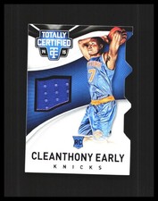 2014-15 Cleanthony Early Rookie Patch Totally Certified Purple /99 #99 NY Knicks