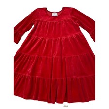 Hanna Andersson Red and Green Holiday Knit Dress