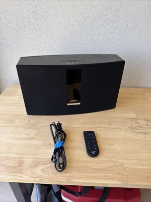 Bose SoundTouch 30 Wi-Fi Music System Black 412550 - TESTED & WORKING, W REMOTE