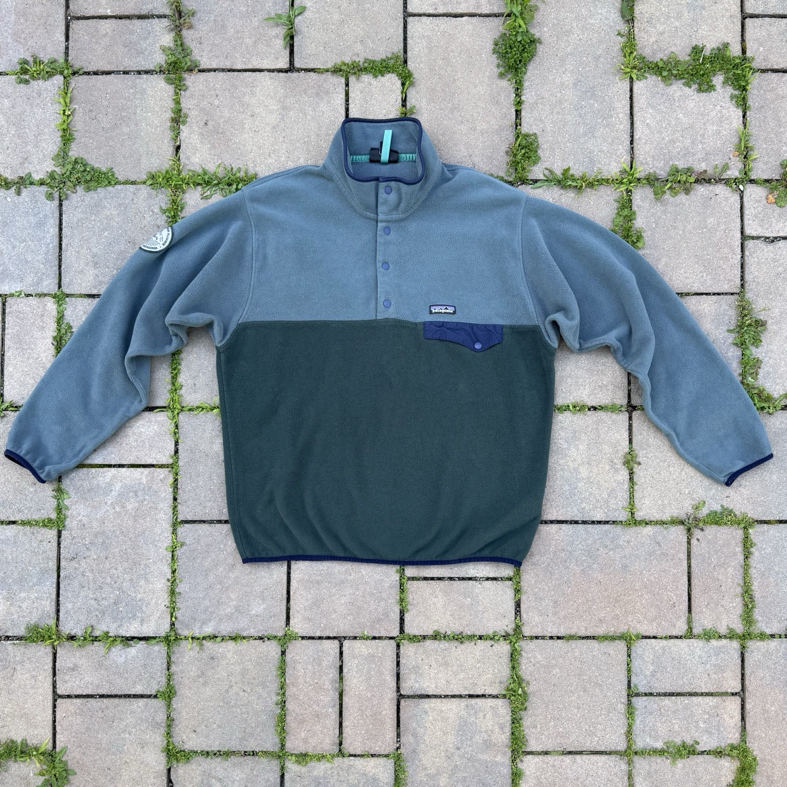 Patagonia REI Synchilla Snap-T Carbon Fleece Pullover Sweatshirt Men’s L