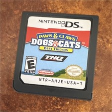 Nintendo DS Paws  Claws: Dogs  Cats Best Friends THQ NTSC-U/C E-Everyone
