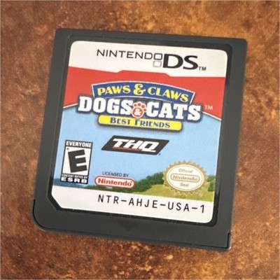 Nintendo DS Paws & Claws Dogs & Cats Best Friends THQ NTSC-U/C E-Everyone