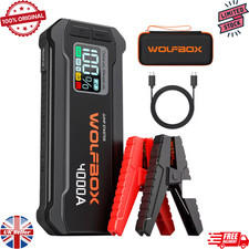 WOLFBOX 4000A Car Jump Starter Booster Jumper Box Power Bank Battery Charger