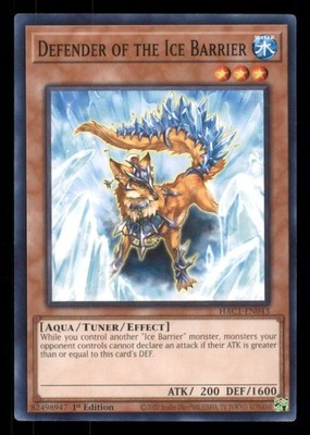 Yu-gi-oh Defender of the Ice Barrier #HAC1-EN043 Hidden Arsenal: Chapter 1 LP