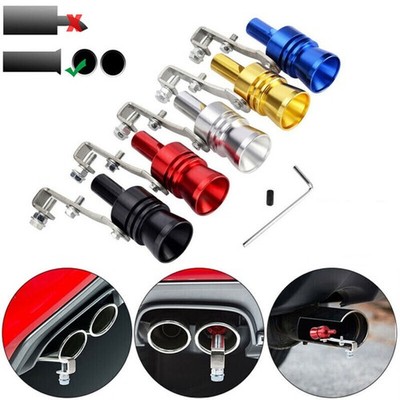 NEW Universal Car Turbo Sound Whistle Simulator Sound Pipe Car Exhausted Muffler
